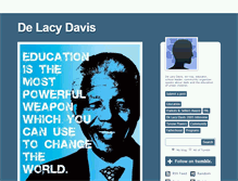 Tablet Screenshot of delacydavis.com